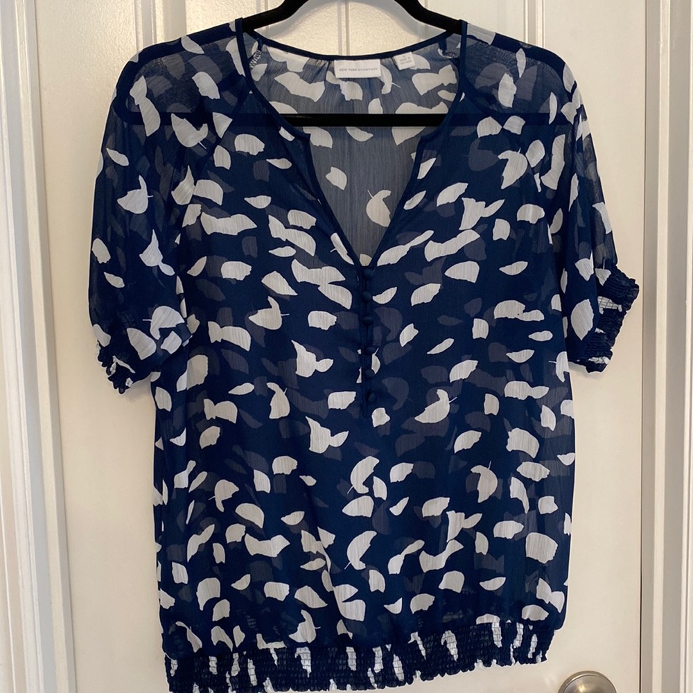 EUC Sheer NY&Co top